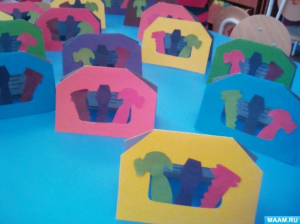 Аппликация на тему инструменты в старшей группе