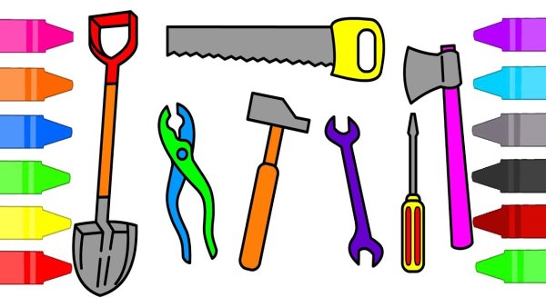 Инструменты картинки для детей