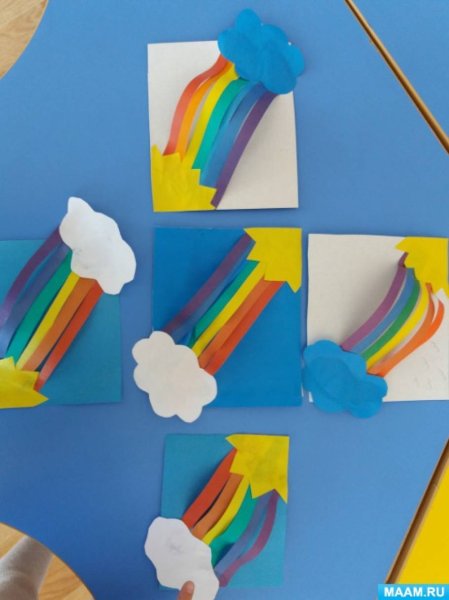 Поделка Радуга