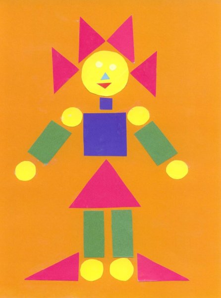 Фигуры из геометрических фигур