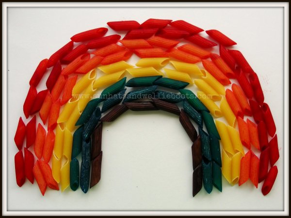 Поделки из макарон для детей