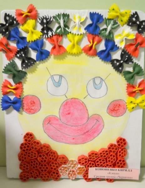 Поделки из макарон для детей