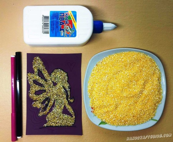 Поделки из крупы