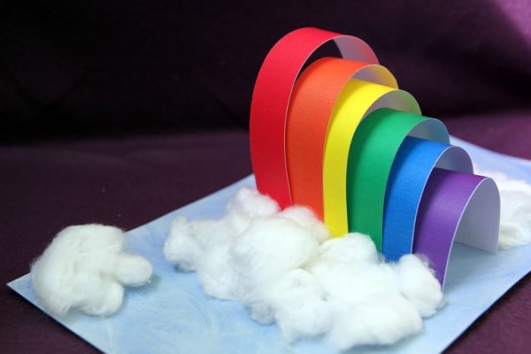 Поделка Радуга