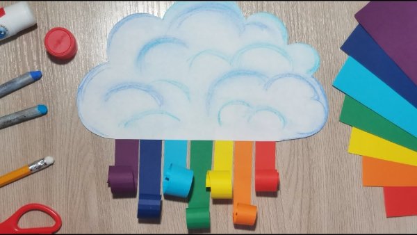 Поделка Радуга