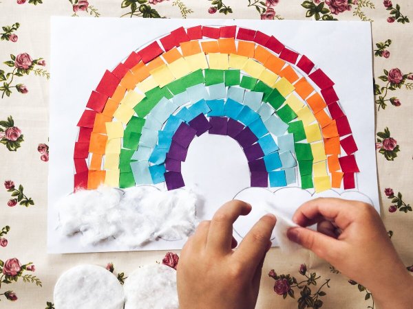 Поделки из цветной бумаги