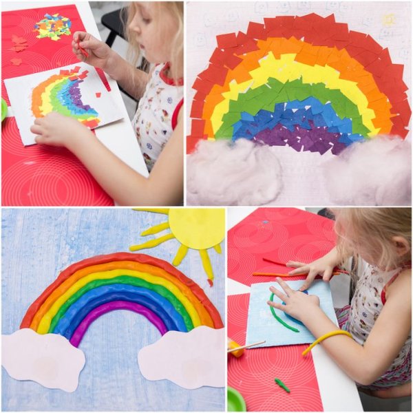 Поделка Радуга