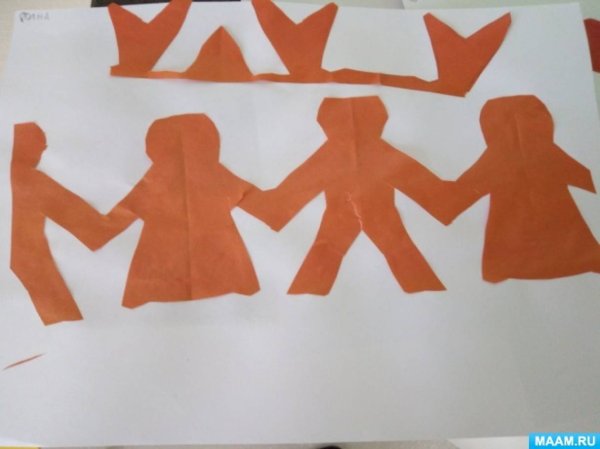 Радужный хоровод подготовительная группа