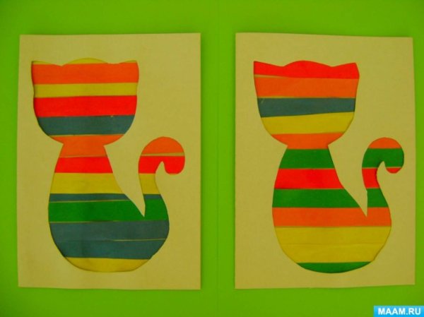 Полосатая аппликация