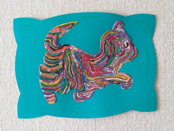 Радужный кот