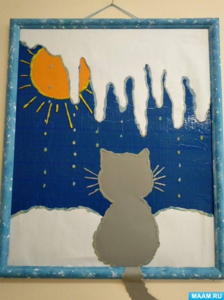 Поделка Весенняя капель