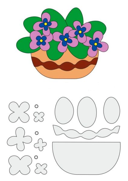 Заготовки для аппликаций