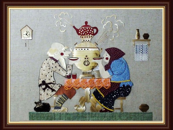 Панно чаепитие