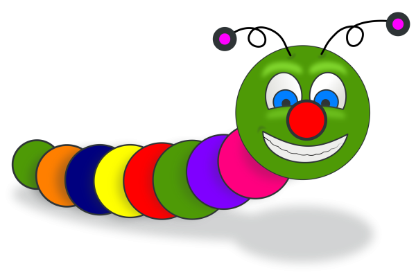 Мордочка гусеницы