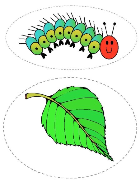 Гусеница занятие для детей