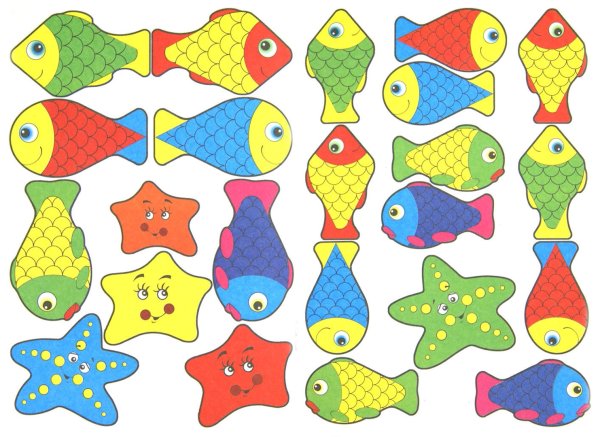 Рыбки для вырезания