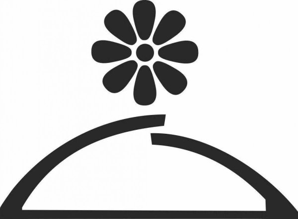 Силуэт разорванное кольцо блокады