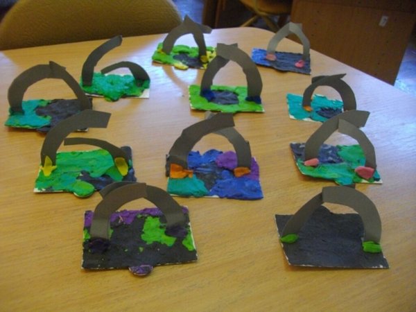 Поделка разорванное кольцо блокады