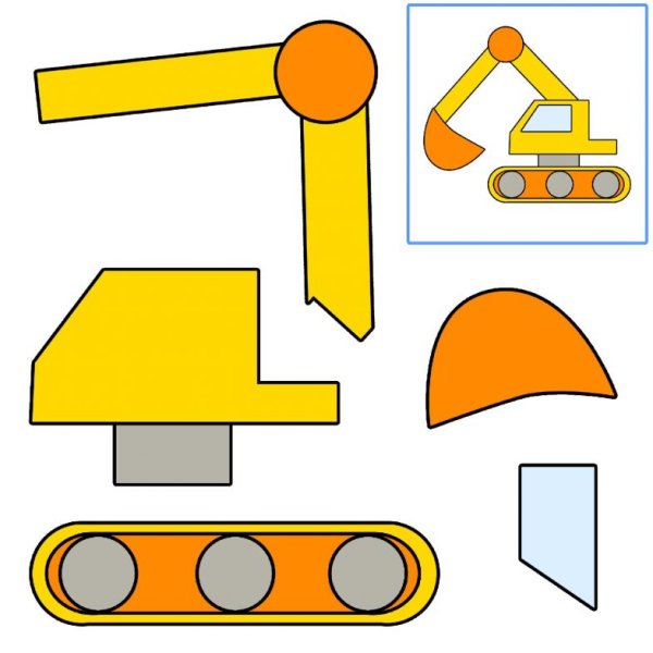Аппликации для детей