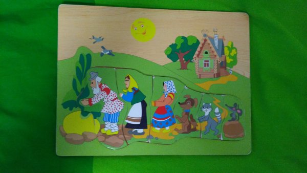 Репка. Аппликация для малышей