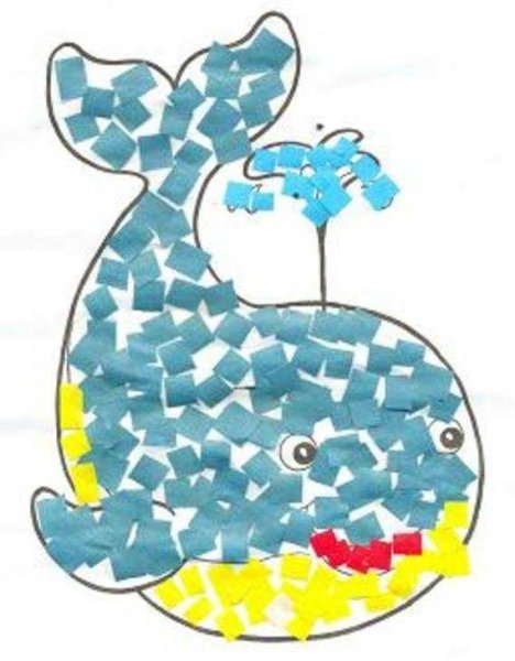 Обрывная аппликация кит