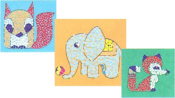 Аппликации для второго класса