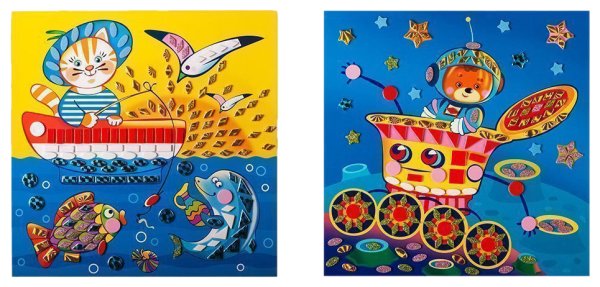 Аппликация Луноход для дошкольников