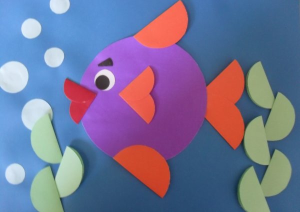 Поделка рыбка