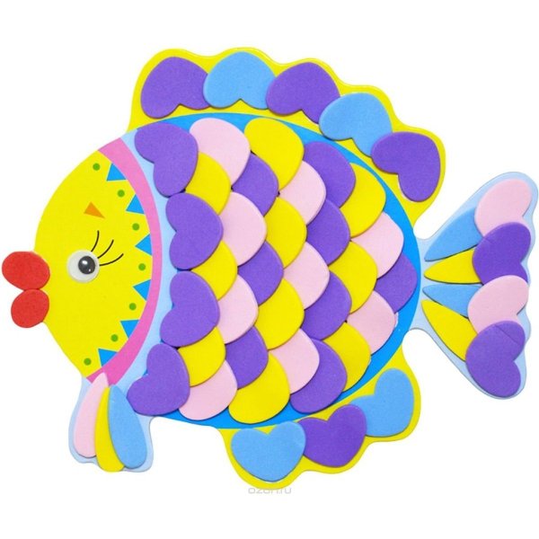 Рыбки. Аппликация