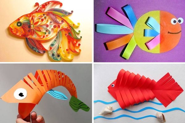 Поделка рыбка