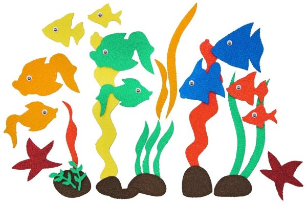 Рыбки. Аппликация