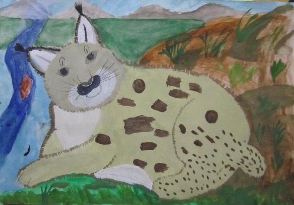 Рысь поделка для детей