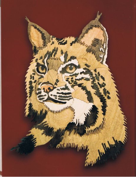 Интарсия Рысь