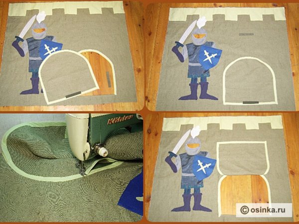 Рыцарь аппликация для детей