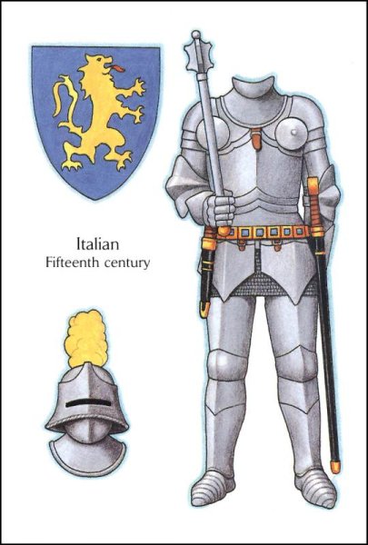 Рыцари для вырезания