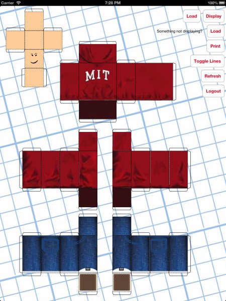 Поделки из бумаги РОБЛОКС