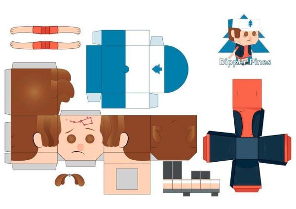 Бумажный Гравити Фолз