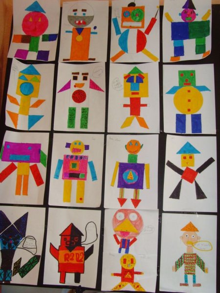 Поделка геометрические фигуры