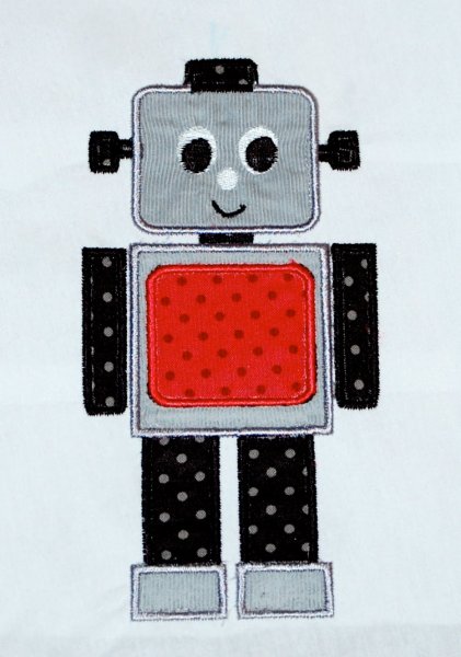 Робот аппликация для детей