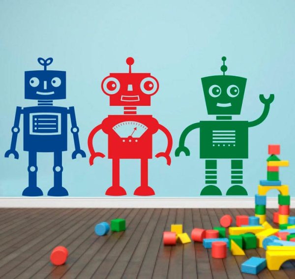 Робот из бумаги