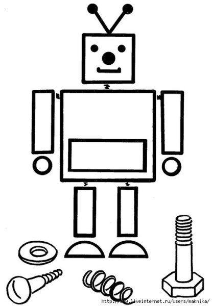 Фигурки для рисования для детей