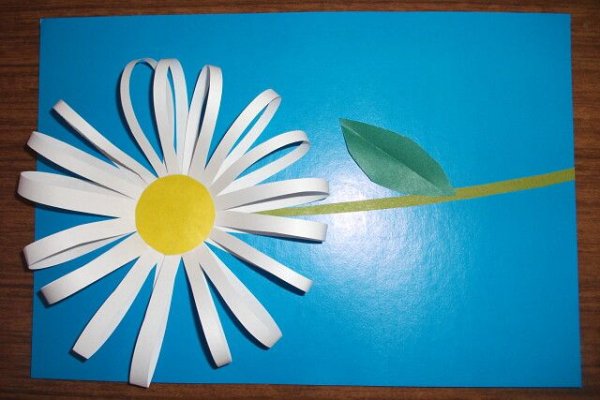 Аппликация Ромашка