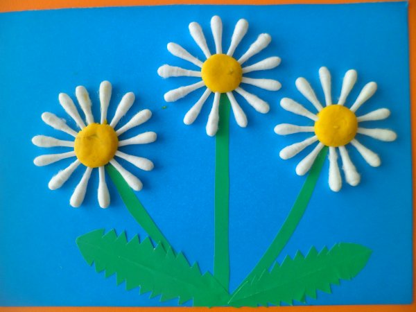 Аппликация в средней группе