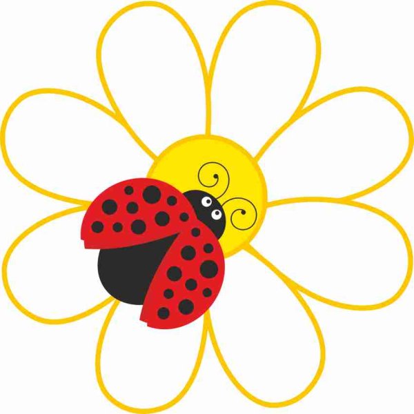 Божья коровка для вырезания