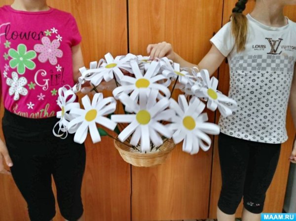 Ромашка своими руками
