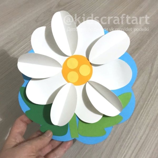 Ромашки поделки для детей