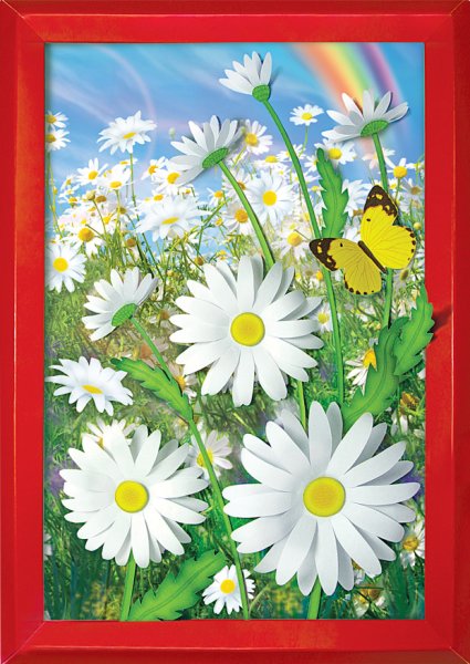 Объемная аппликация лето