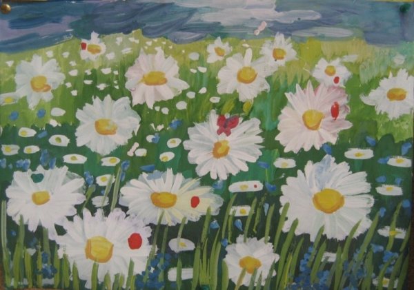 Ромашковая Поляна пластилин