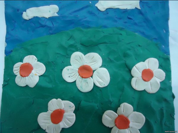 Ромашковая Поляна 1 класс пластилин