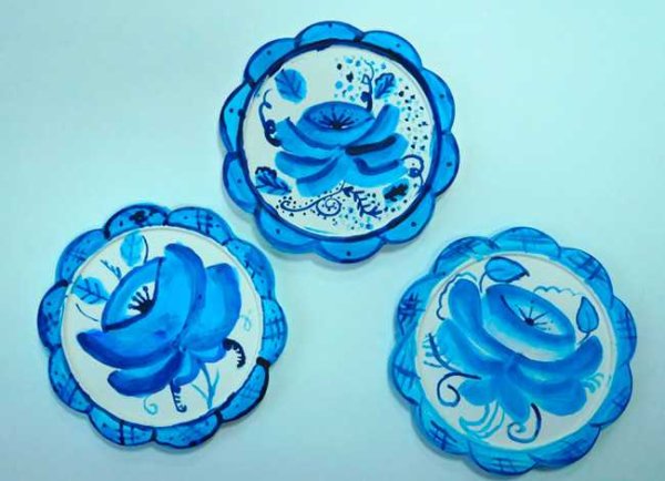 Гжель в старшей группе детского сада